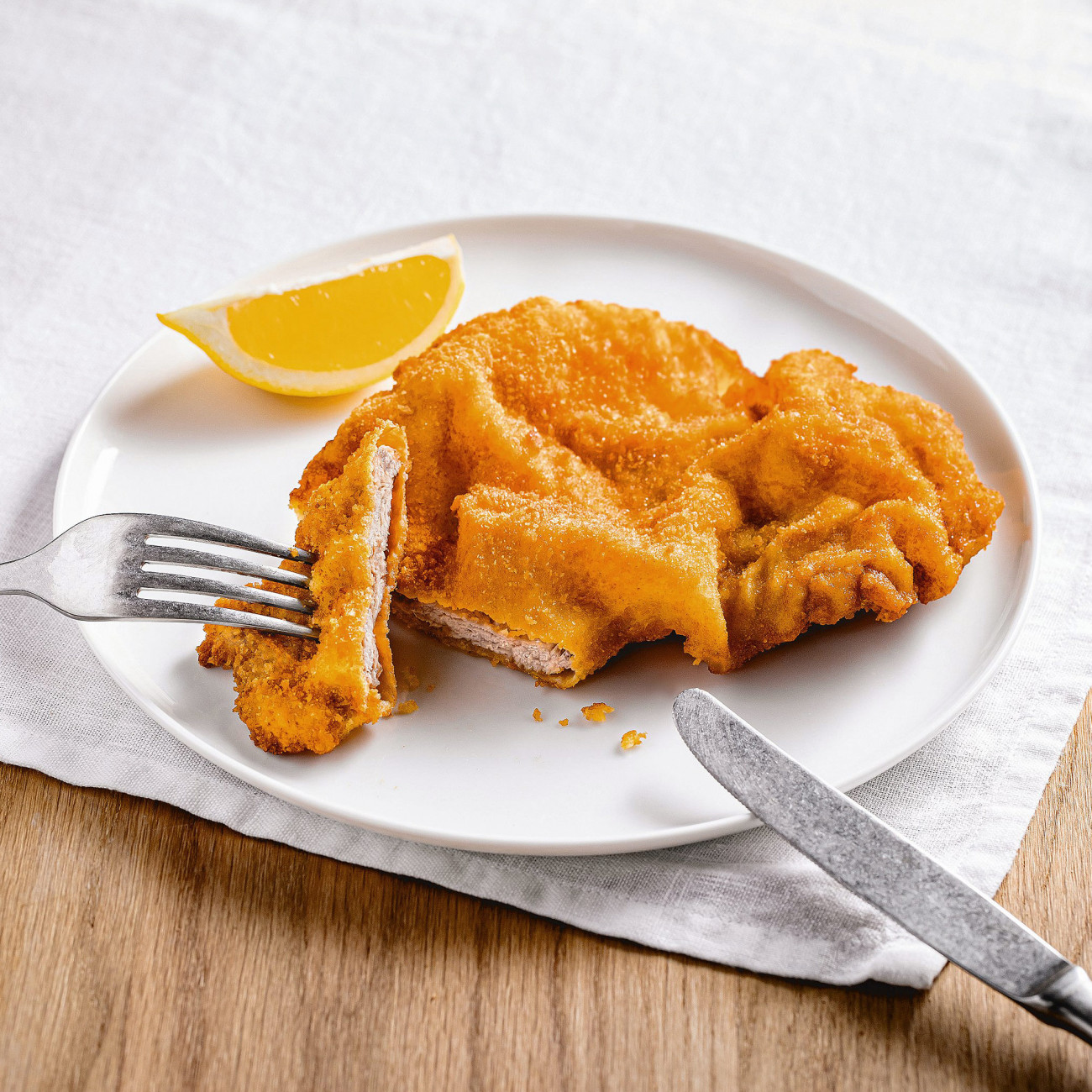 Das originale Figlmüller Wiener Schnitzel Rezept.