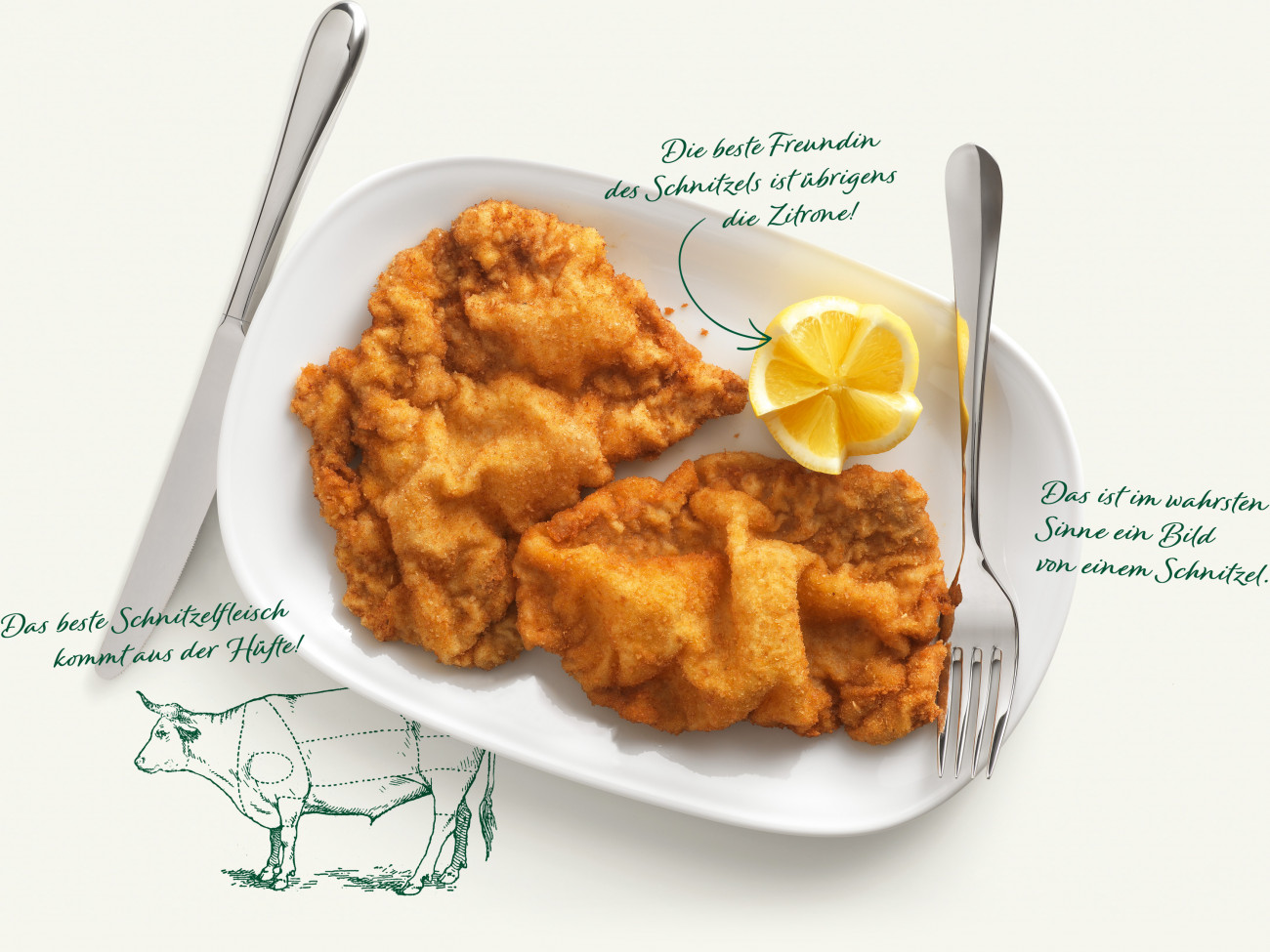 Figlmüller Wiener Schnitzel mit Zitrone
