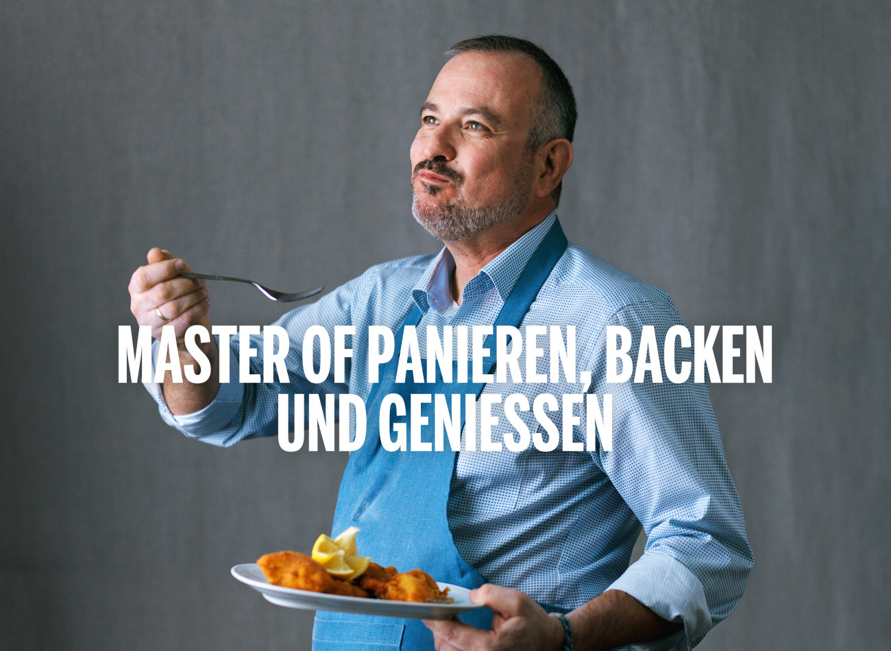 Schnitzel Akademie Slideshow Bild mit der Aufschrift 