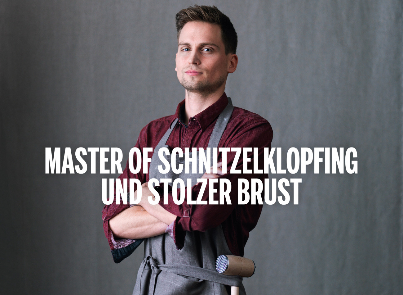 Schnitzel Akademie Slideshow Bild mit der Aufschrift 